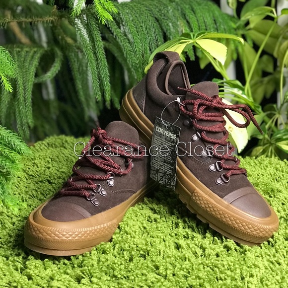 NWT Converse Ctas Descent OX Burnt Umber W AUTHENT - Picture 2 of 7